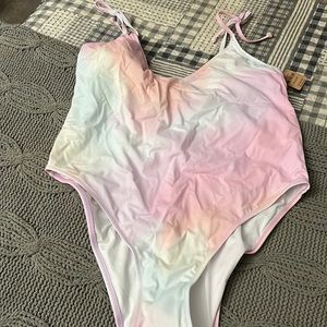 Victoria Secret Pink XXL One Piece Swimsuit. New with Tags!!
